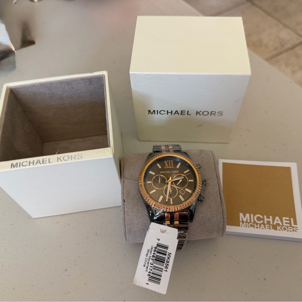 New Michael Kors MK8561 Lexington Men's Watch